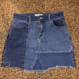 PacSun Jean skirt